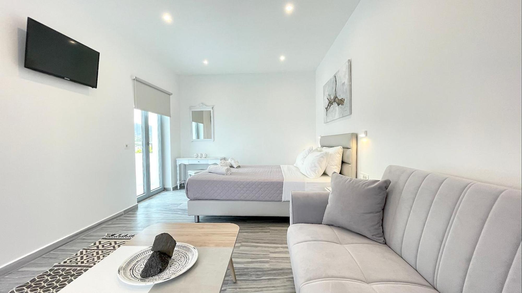 Hermoso Luxury Suites Monólithos Cameră foto